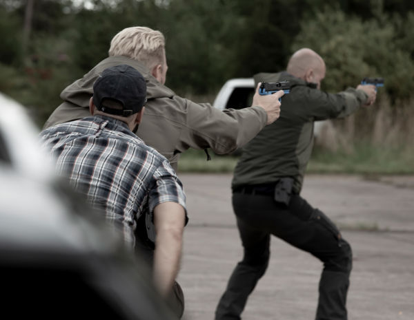 Skjutbana för dynamiskt skytte i Stockholm