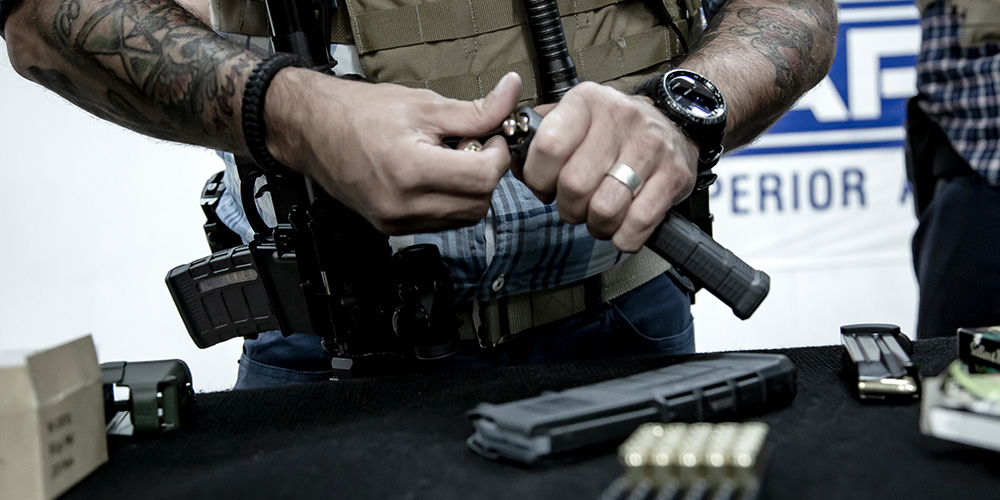 Skjutbana för dynamiskt skytte i Stockholm